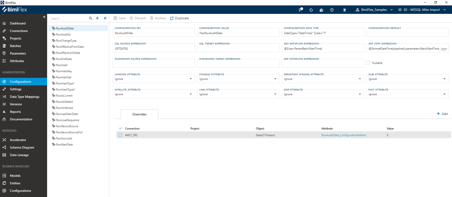 Configuration Override Overview Configuration Override Overview