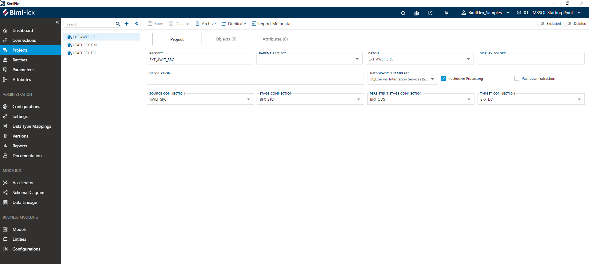 BimlFlex Project Editor BimlFlex Project Editor
