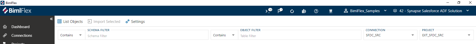 Connect to Database Release24 BimlFlex Connect to Database Release 24