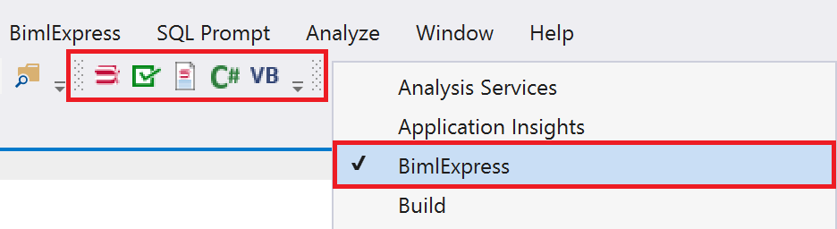 BimlExpress Buttons BimlExpress Buttons