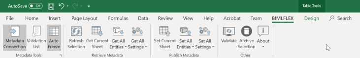 Excel Add-in UI Excel Add-in UI