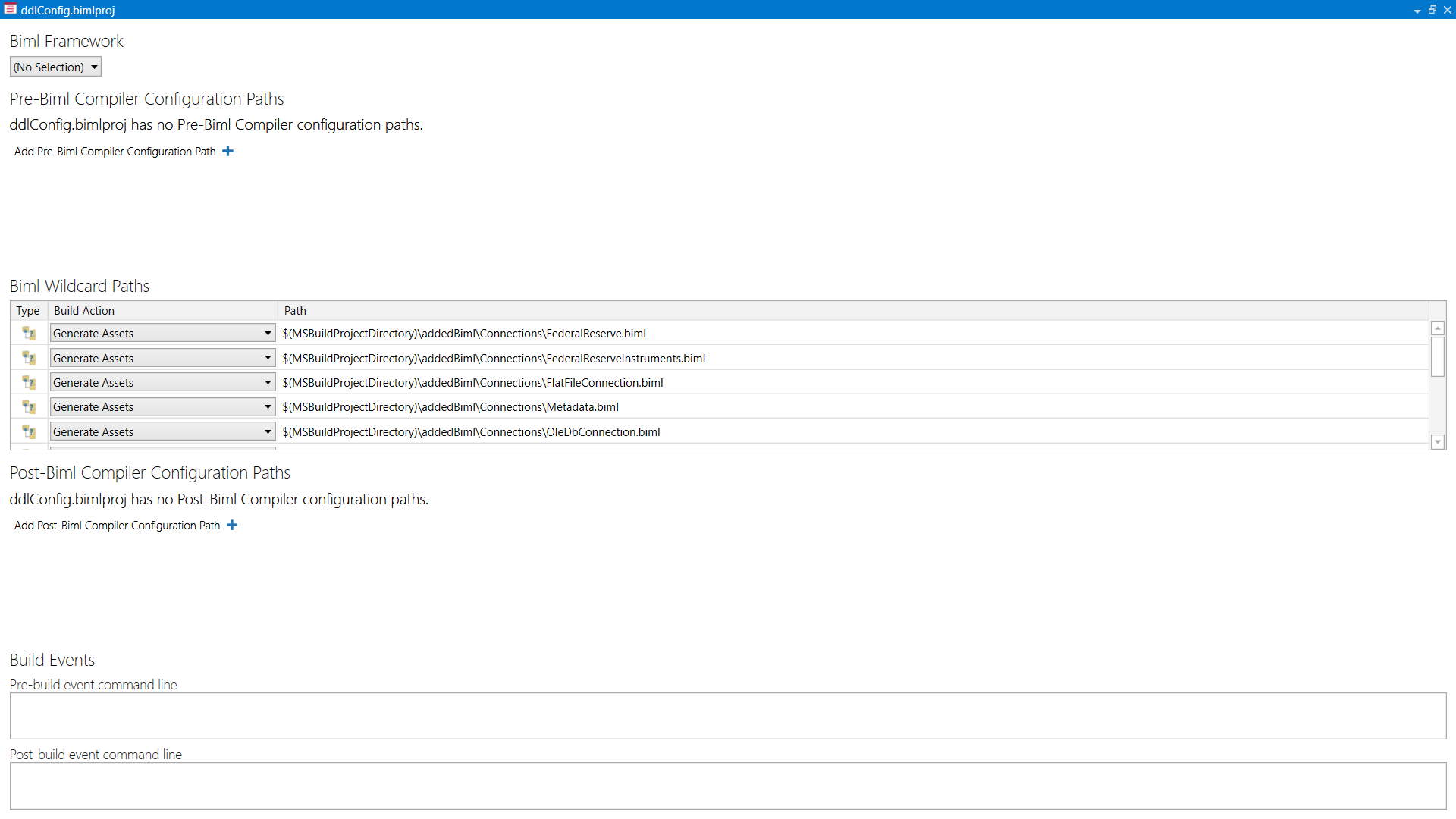 ddlConfig Designer
