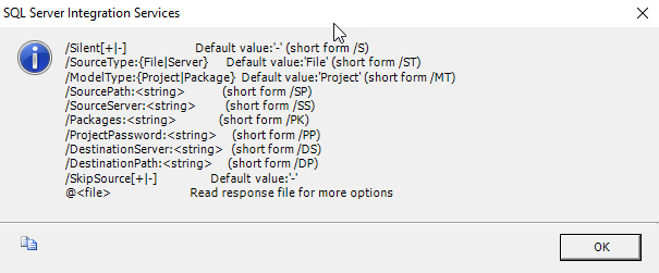 Deployment Options for SSIS Deployment Options for SSIS