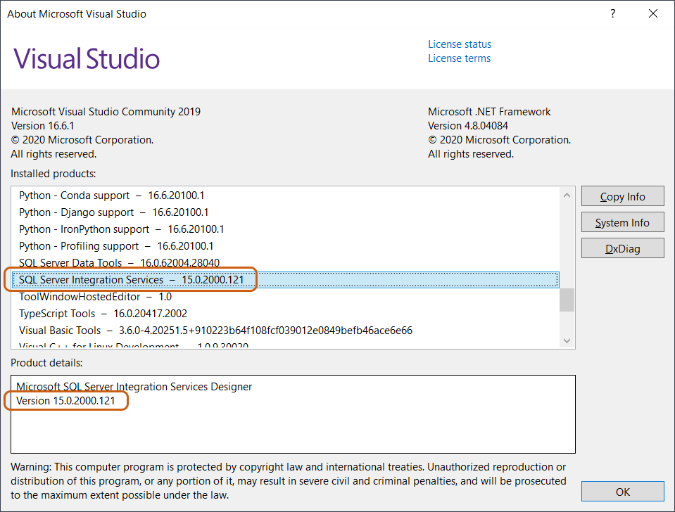Download the Appropriate Version of SSIS Download the Appropriate Version of SSIS