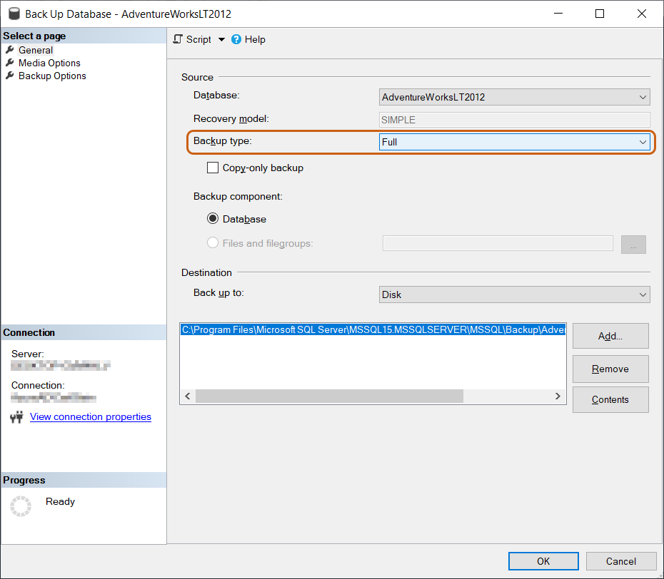 Provide a Backup of Source/Target Datasets Provide a Backup of Source/Target Datasets