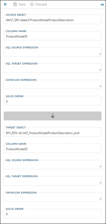 Relationship Editor Side Panel Relationship Editor Side Panel