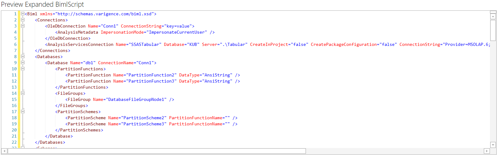 BimlScript Preview