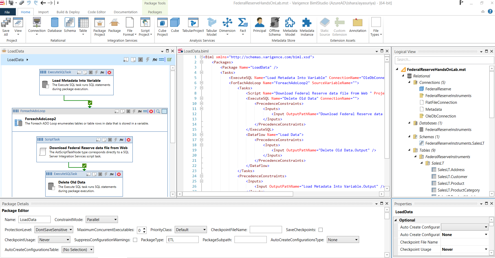 BimlStudio UI