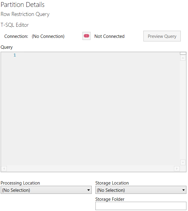 Query Editor